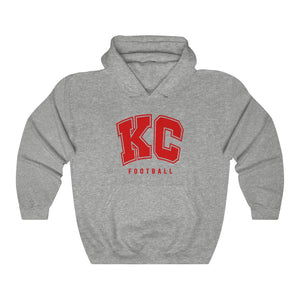 KC Football - Unisex Heavy Blend™ Hooded Sweatshirt