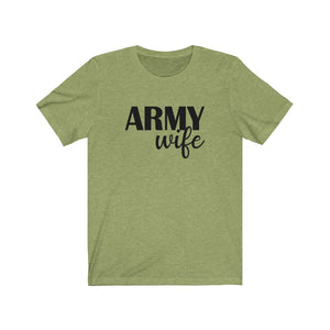 ARMY wife - Unisex Jersey Short Sleeve Tee