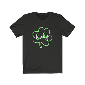 Lucky Clover Unisex Jersey Short Sleeve Tee