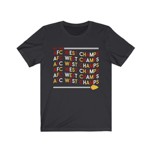 Six Time Champs - Unisex Jersey Short Sleeve Tee