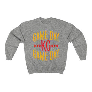 Game Day Crew KC - Unisex Heavy Blend™ Crewneck Sweatshirt