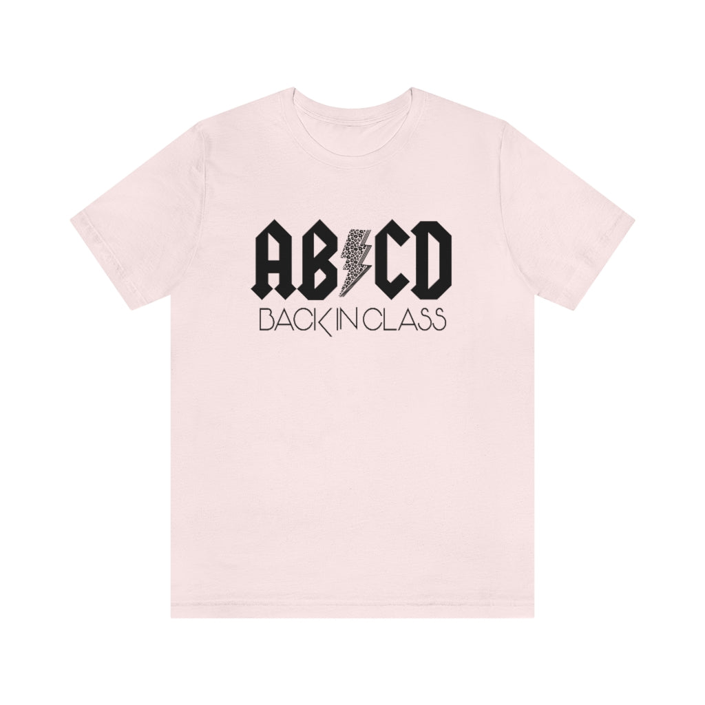 ABCD Back In Class - Unisex Jersey Short Sleeve Tee