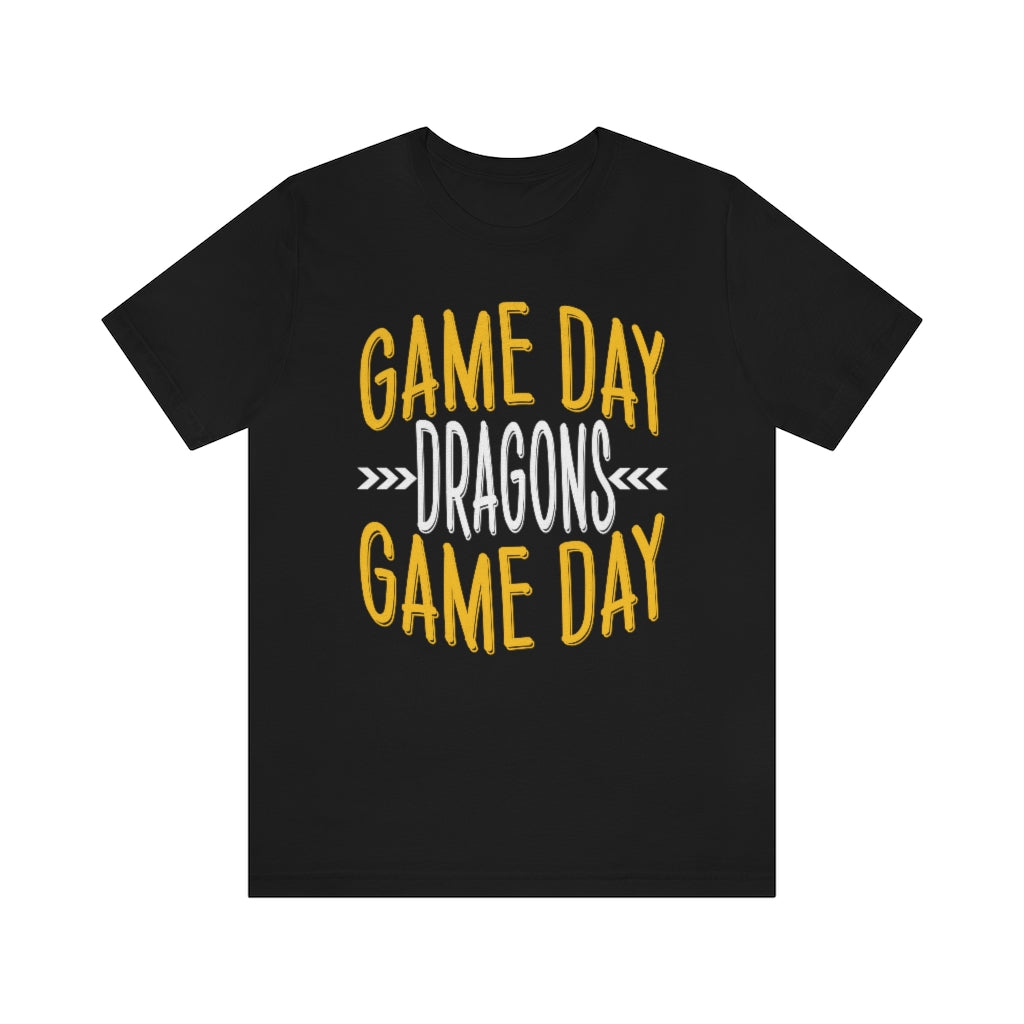 Game Day Tee Dragons - Unisex Jersey Short Sleeve Tee