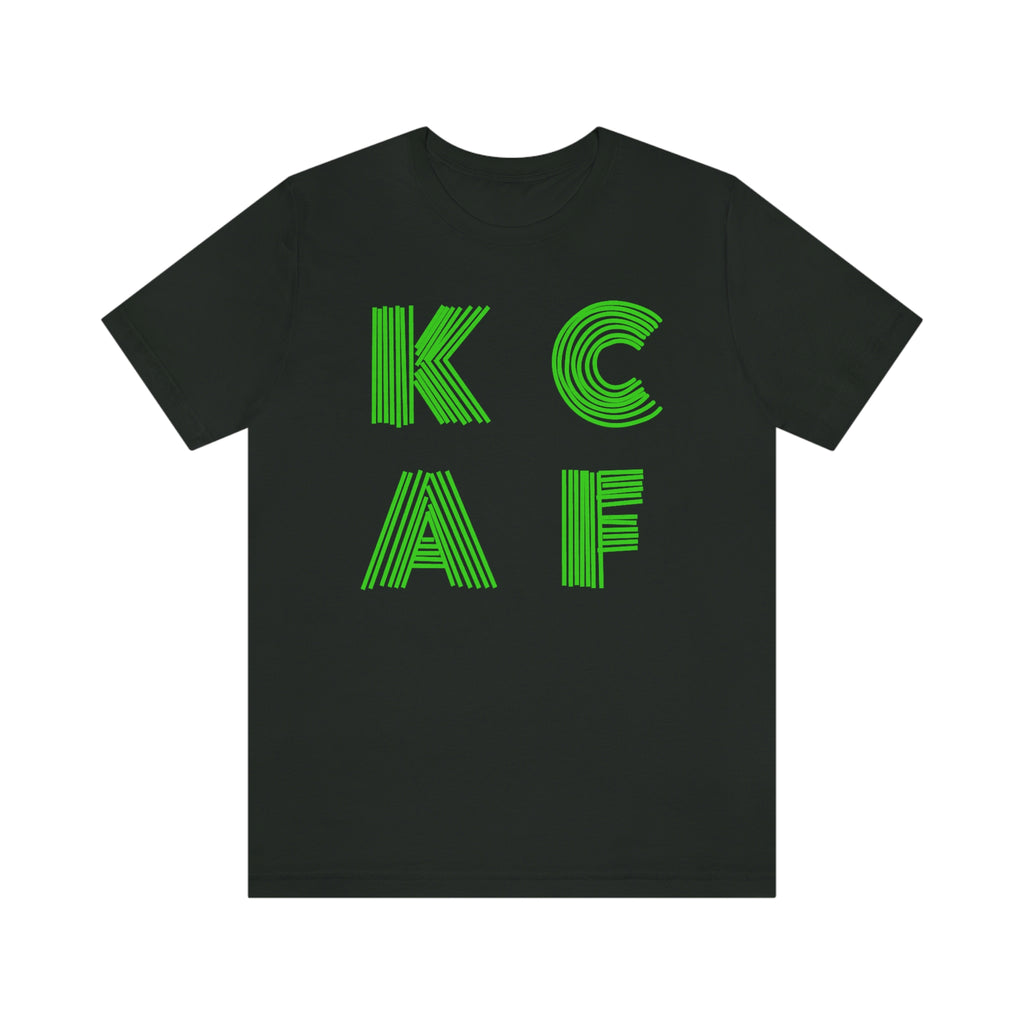 KC AF Green - Unisex Jersey Short Sleeve Tee