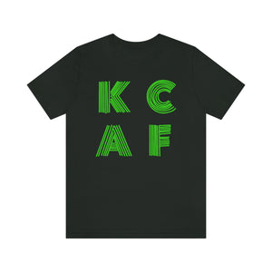 KC AF Green - Unisex Jersey Short Sleeve Tee