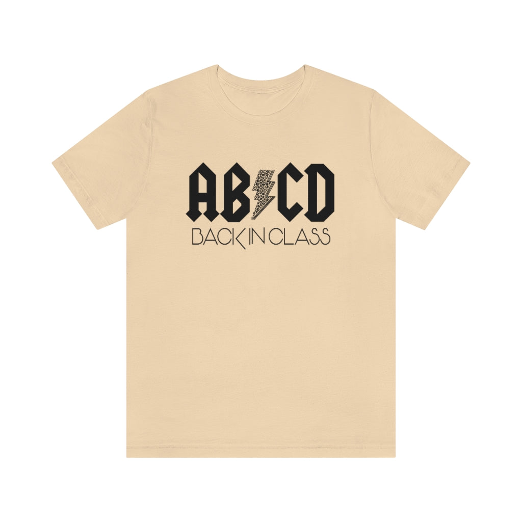 ABCD Back In Class - Unisex Jersey Short Sleeve Tee