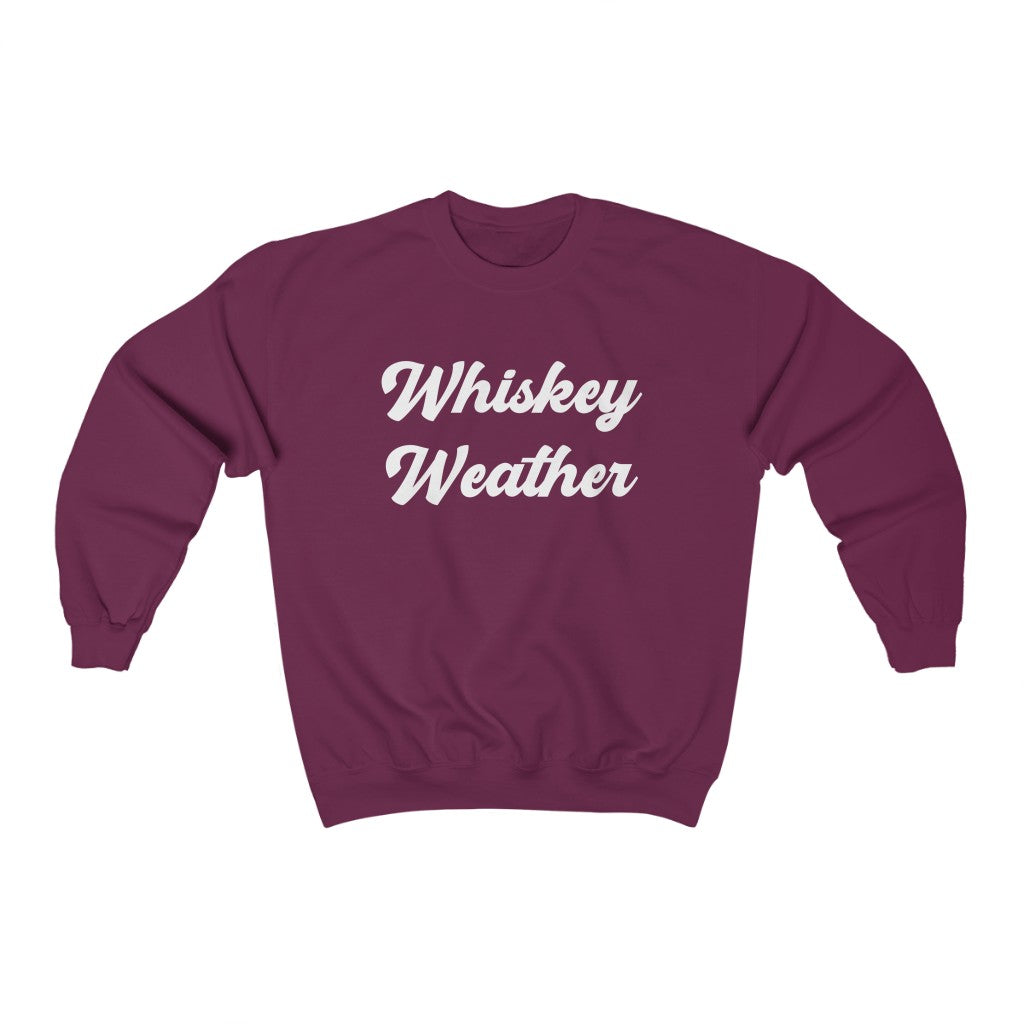 Whiskey Weather - Unisex Heavy Blend™ Crewneck Sweatshirt