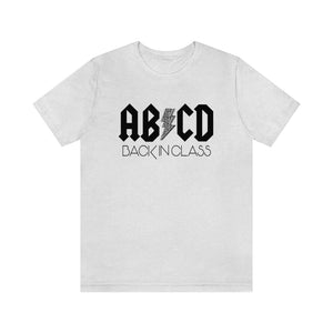 ABCD Back In Class - Unisex Jersey Short Sleeve Tee