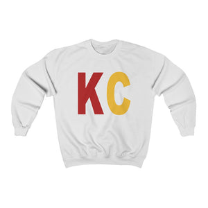 KC Red & Yellow - Unisex Heavy Blend™ Crewneck Sweatshirt