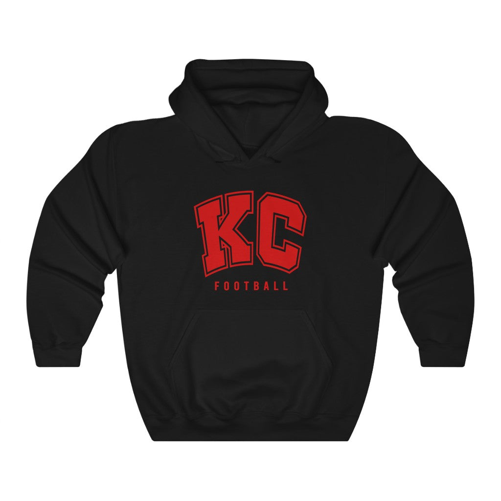 KC Football - Unisex Heavy Blend™ Hooded Sweatshirt