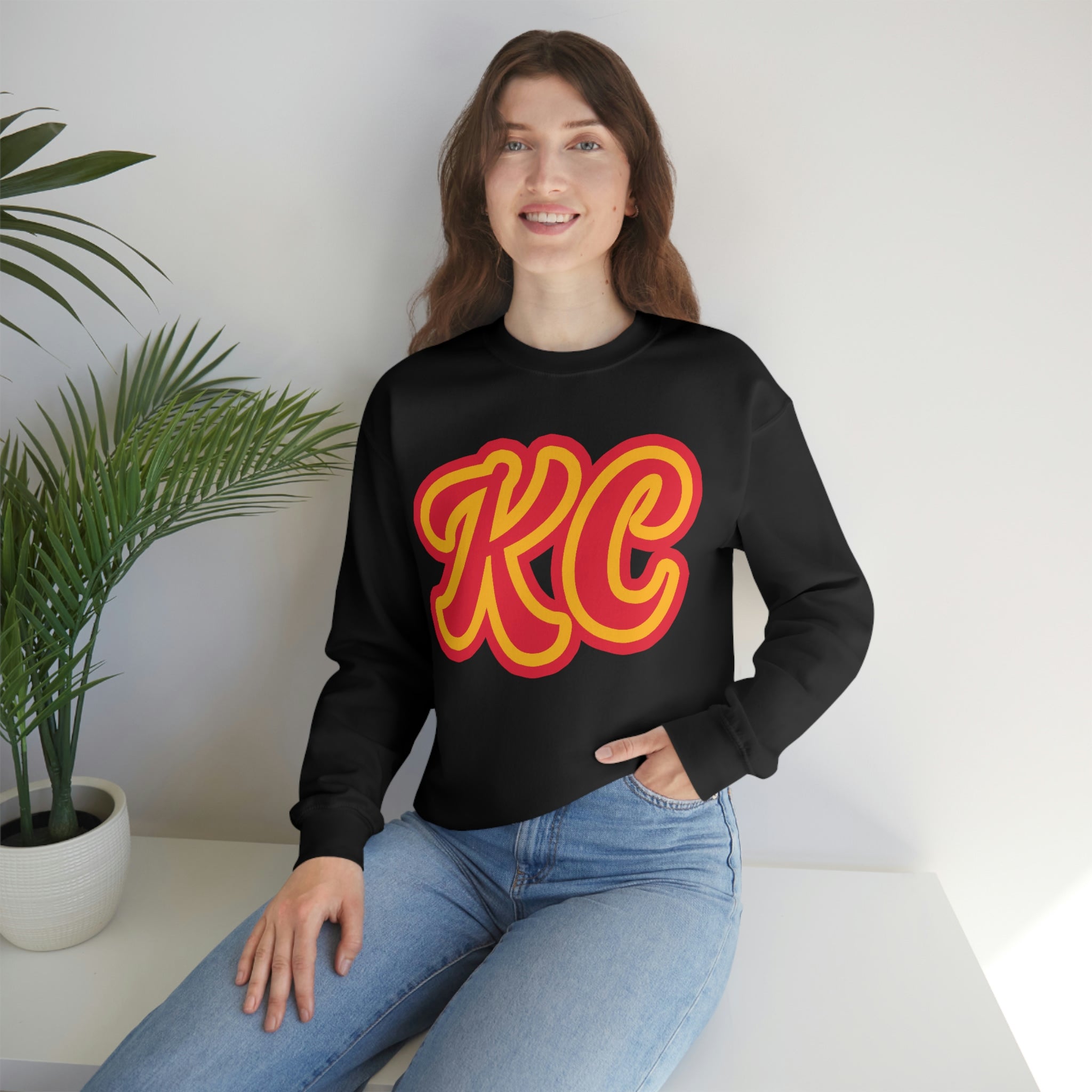 RED FRIDAY KC - Unisex Heavy Blend™ Crewneck Sweatshirt