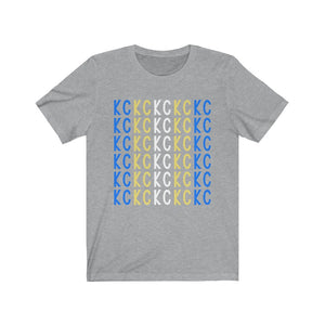 KC KC KC Royals - Unisex Jersey Short Sleeve Tee