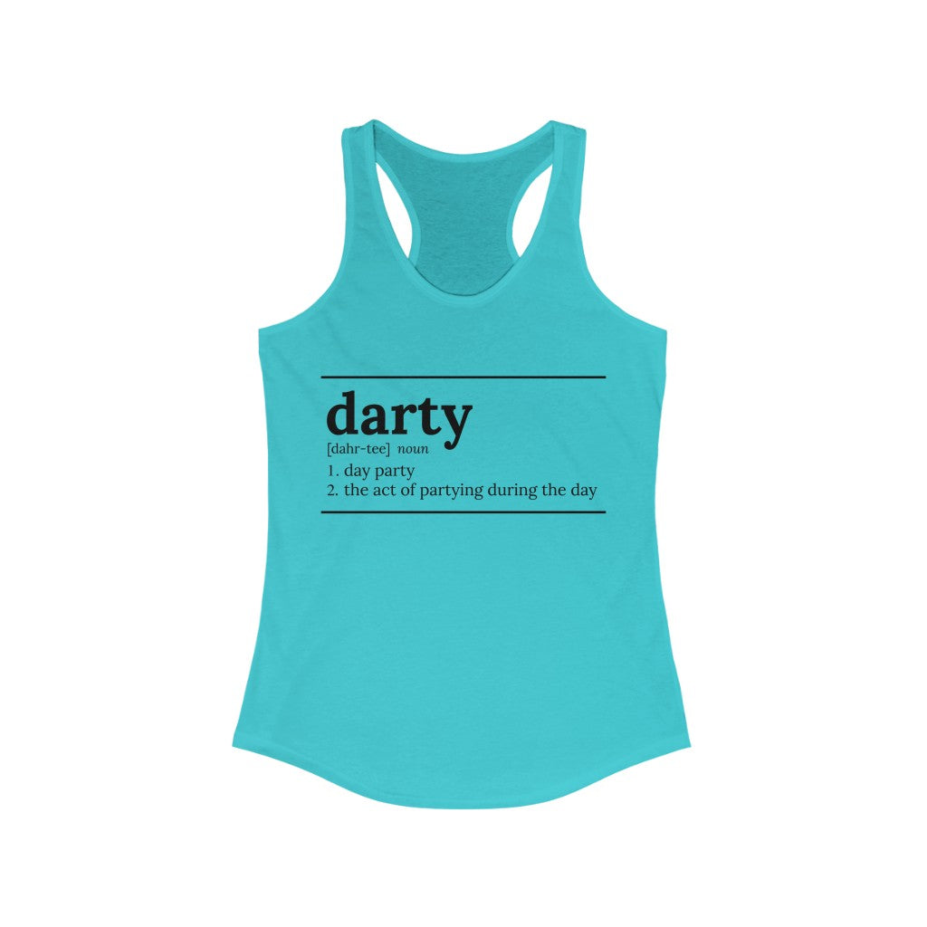 Darty - Women's Ideal Racerback Tank