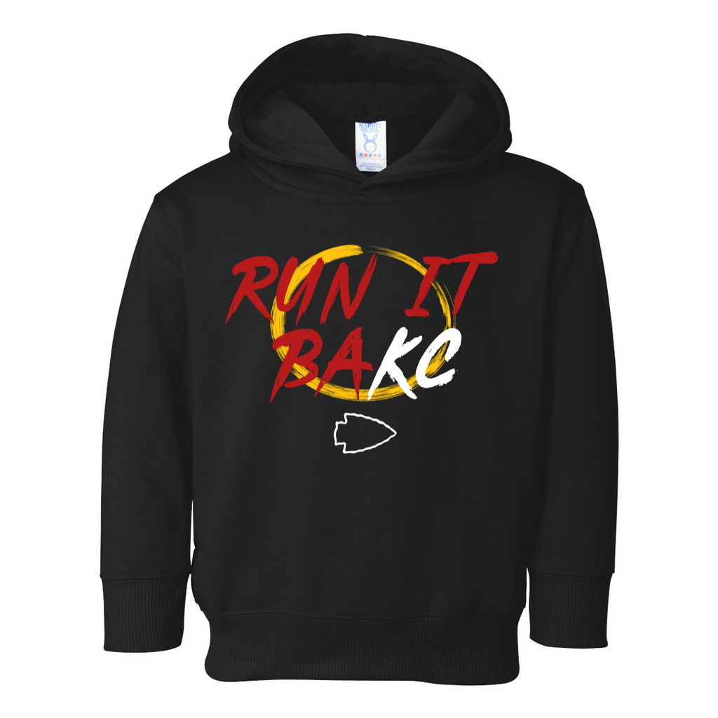 Run It BaKC - Toddler Pullover Fleece Hoodie