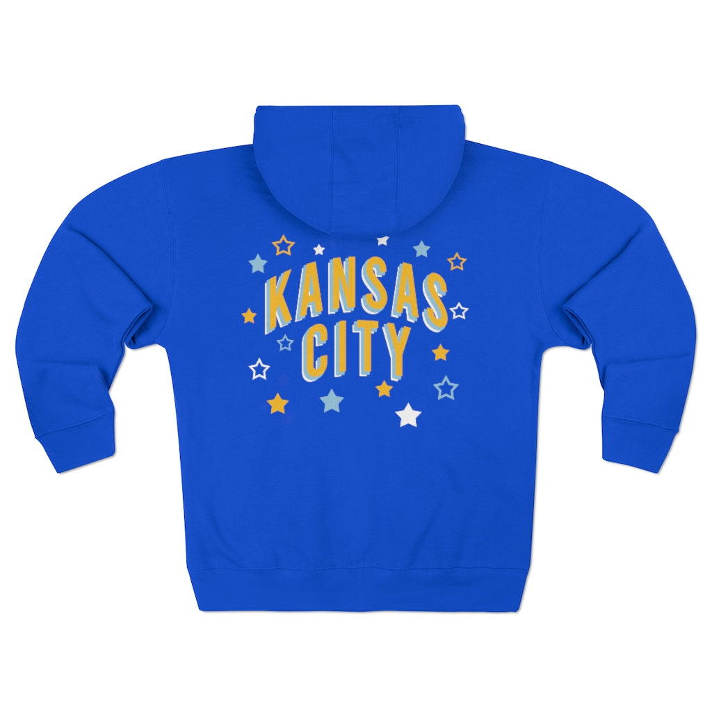 Swing For The Stars - Unisex Premium Full Zip Hoodie