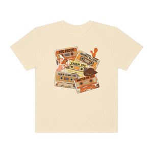 MW Cassette - Unisex Garment-Dyed T-shirt