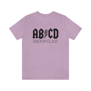 ABCD Back In Class - Unisex Jersey Short Sleeve Tee