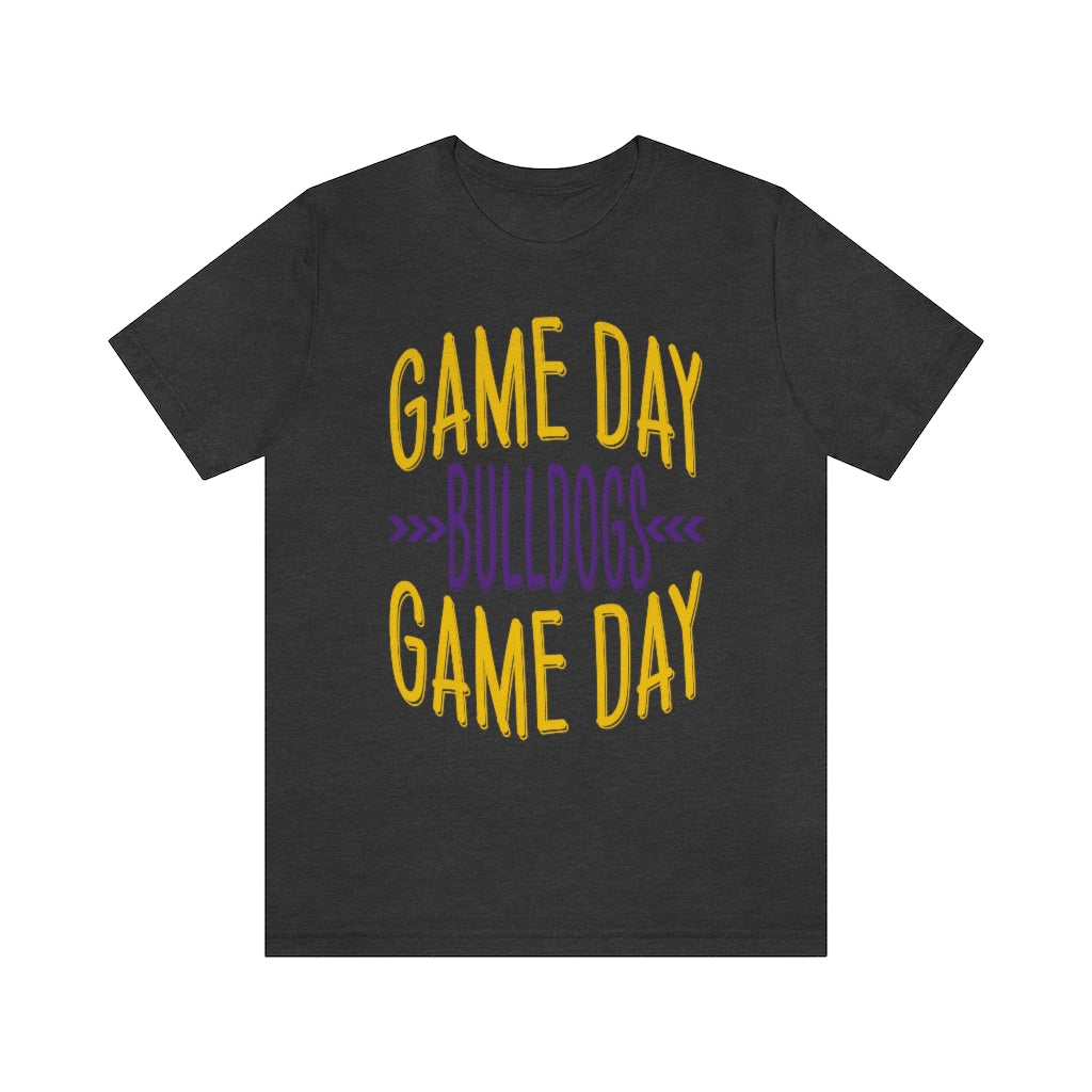 Game Day Tee Bulldogs Unisex Jersey Short Sleeve Tee