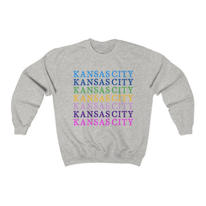 Kansas City Multi Color- Unisex Heavy Blend™ Crewneck Sweatshirt