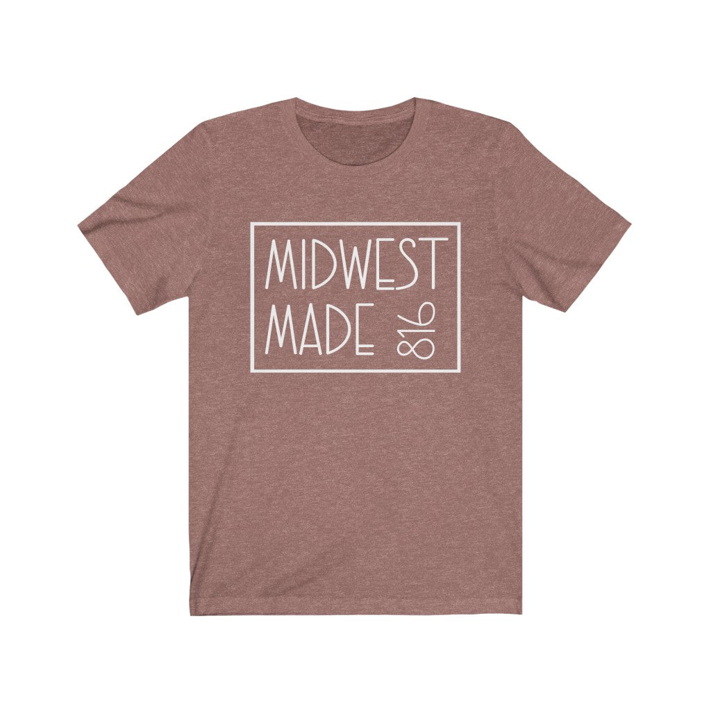 Midwest Made 816 - Unisex Jersey Short Sleeve Tee