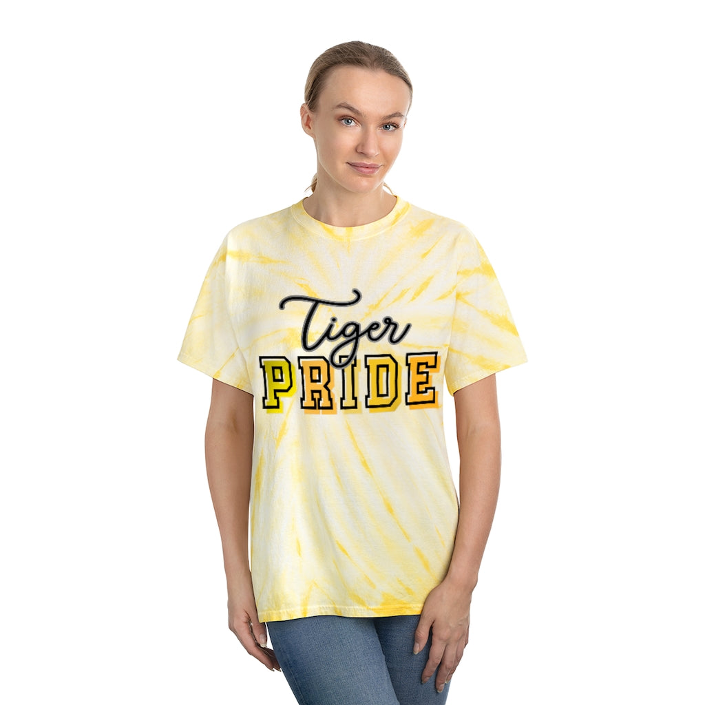 Tiger Pride - Tie-Dye Tee, Cyclone