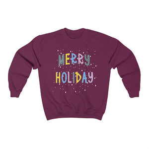 Merry Holiday - Unisex Heavy Blend™ Crewneck Sweatshirt