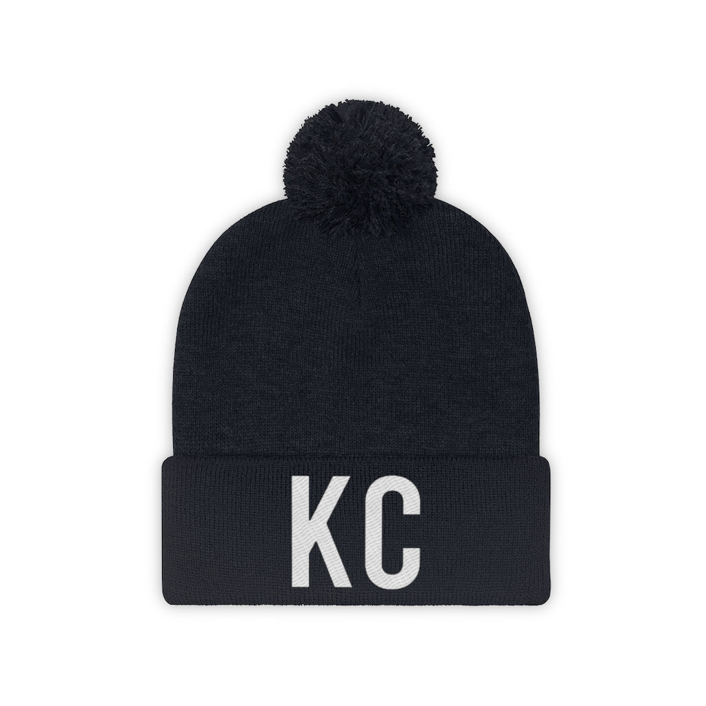 KC - Pom Pom Beanie