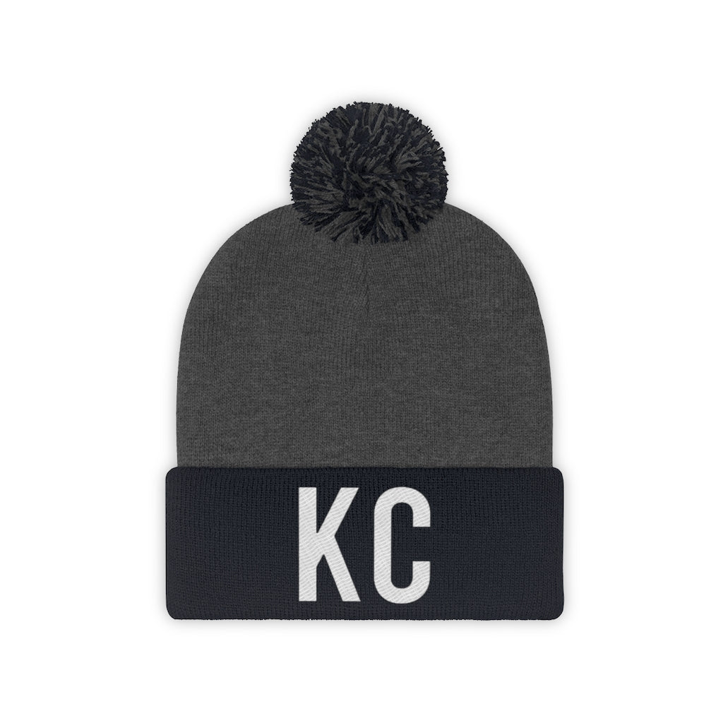 KC - Pom Pom Beanie