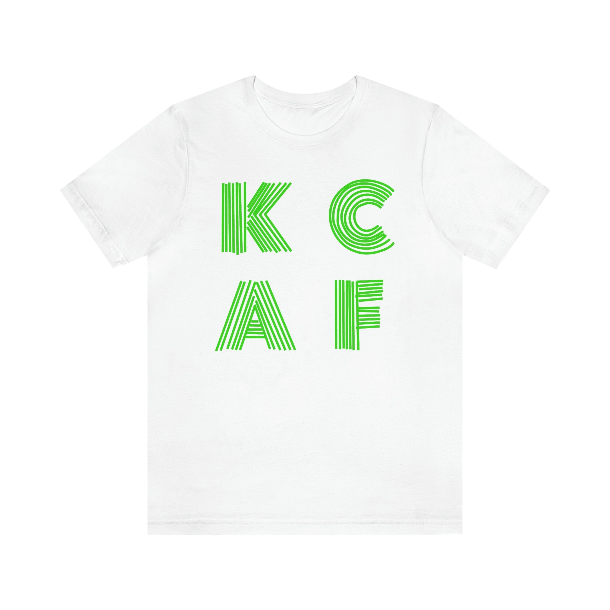 KC AF Green - Unisex Jersey Short Sleeve Tee