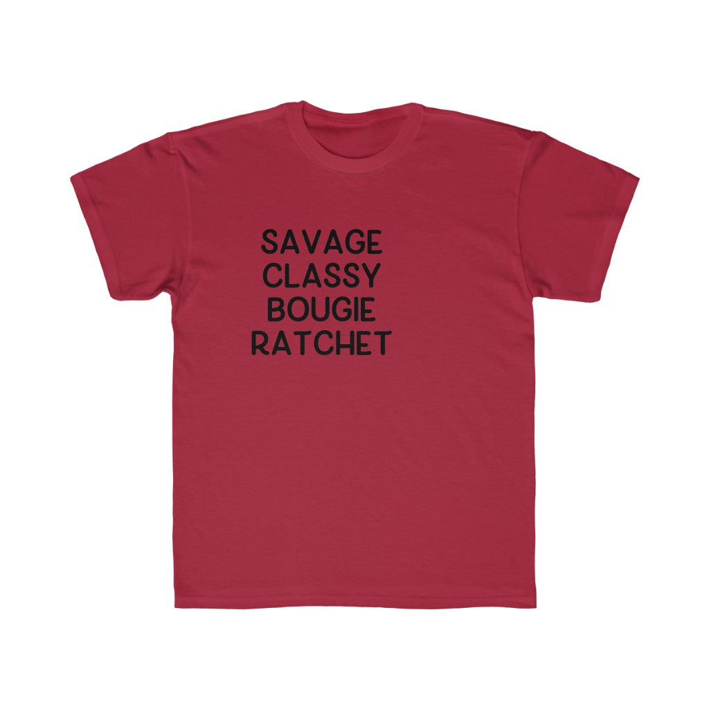 Savage Classy Bougie Ratchet XS-XL - Kids Regular Fit Tee