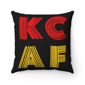 KC AF  - Spun Polyester Square Pillow Case