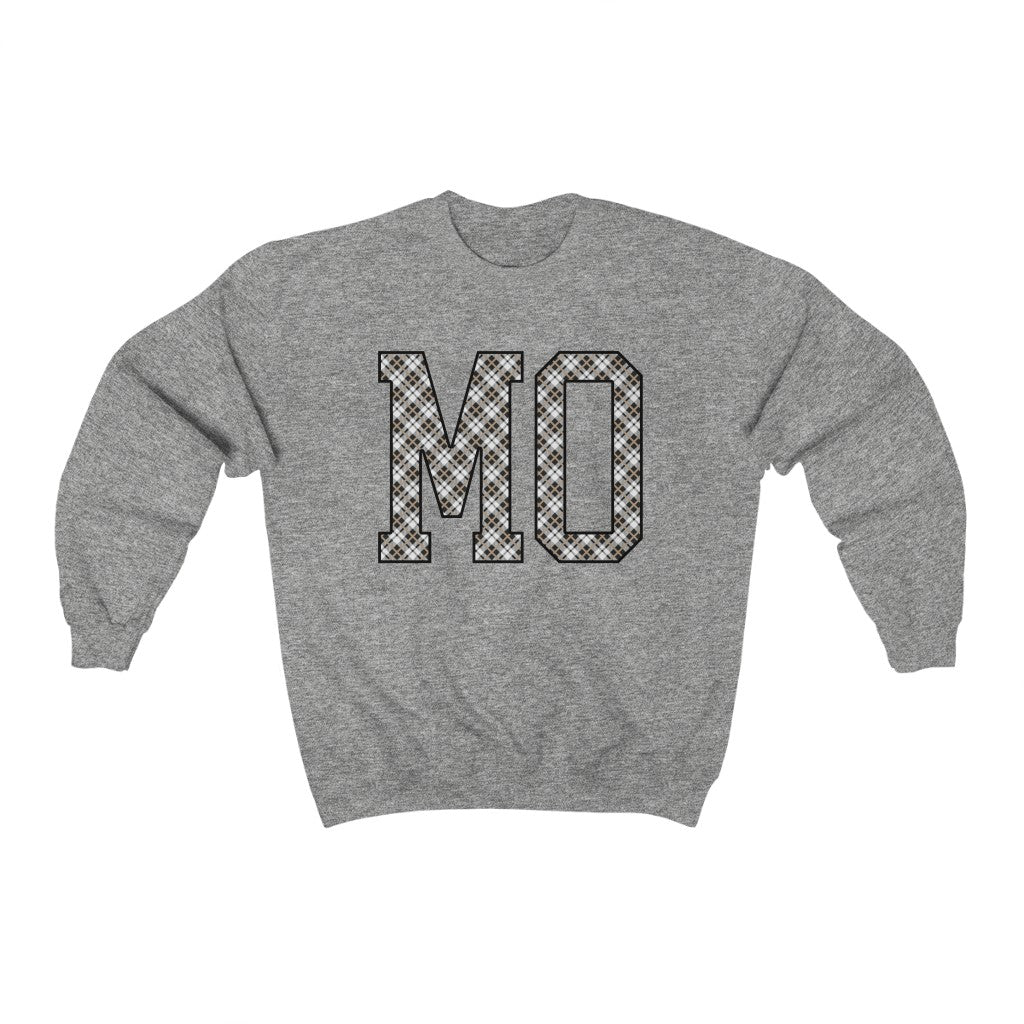 MO Plaid  - Unisex Heavy Blend™ Crewneck Sweatshirt