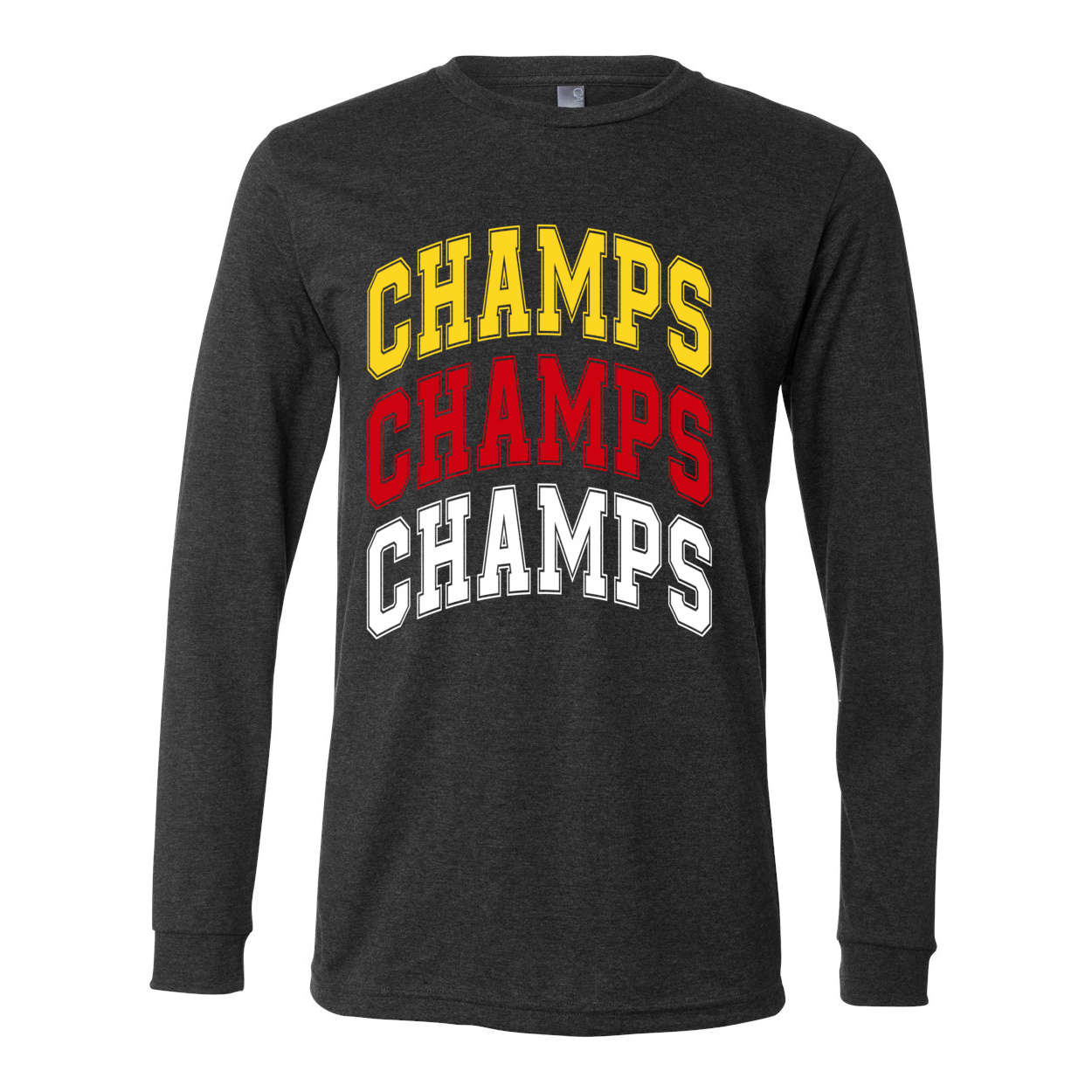 3 Time Champs - Long Sleeve Jersey Tee