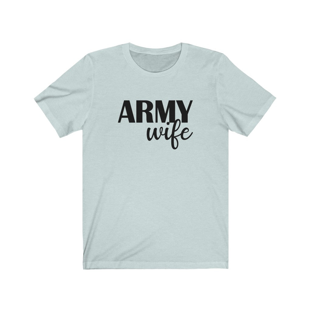 ARMY wife - Unisex Jersey Short Sleeve Tee