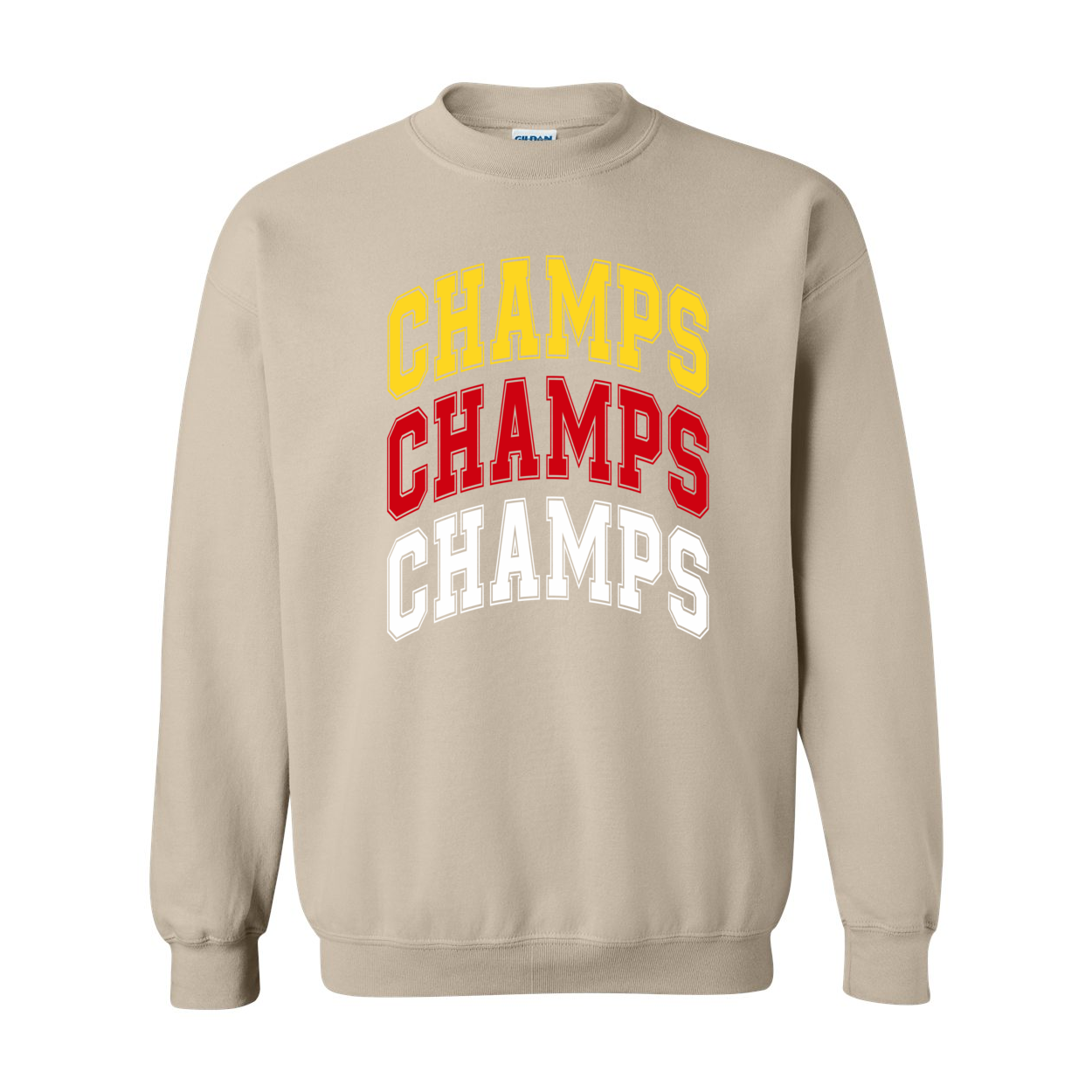 3 Time Champs - Crewneck Sweatshirt