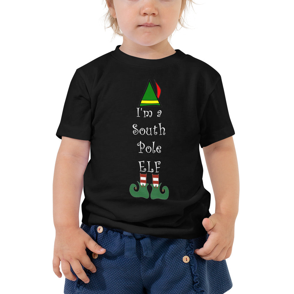 Toddler I'm A South Pole Elf - Short Sleeve Tee