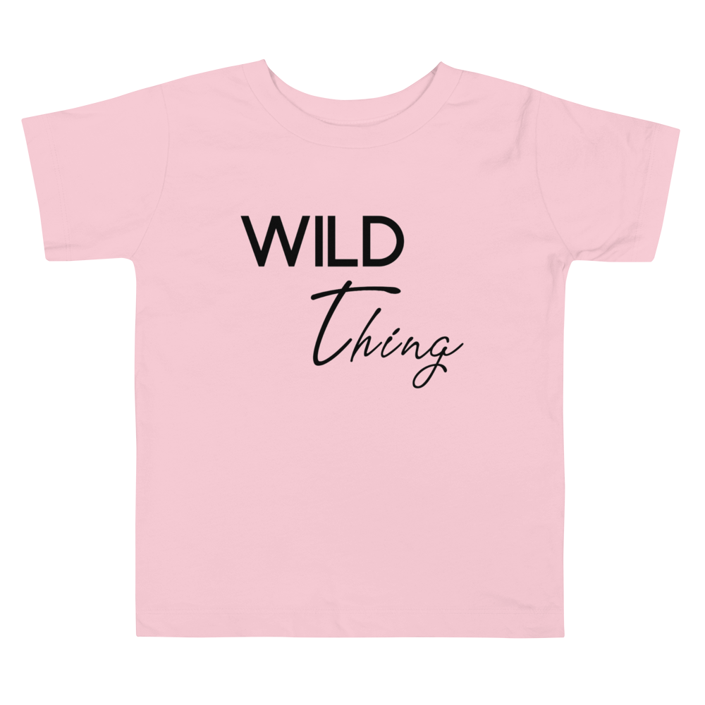 Wild Thing Toddler Short Sleeve Tee