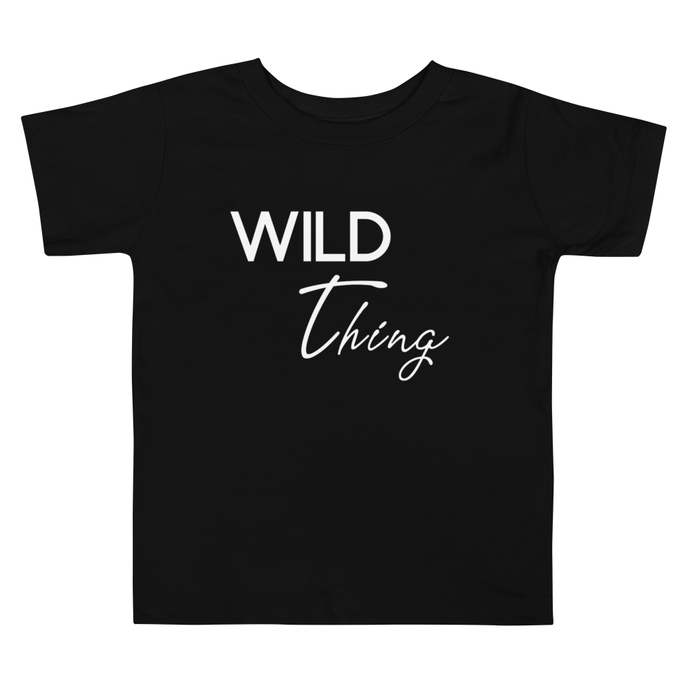 Wild Thing Toddler Short Sleeve Tee