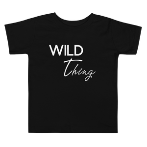 Wild Thing Toddler Short Sleeve Tee