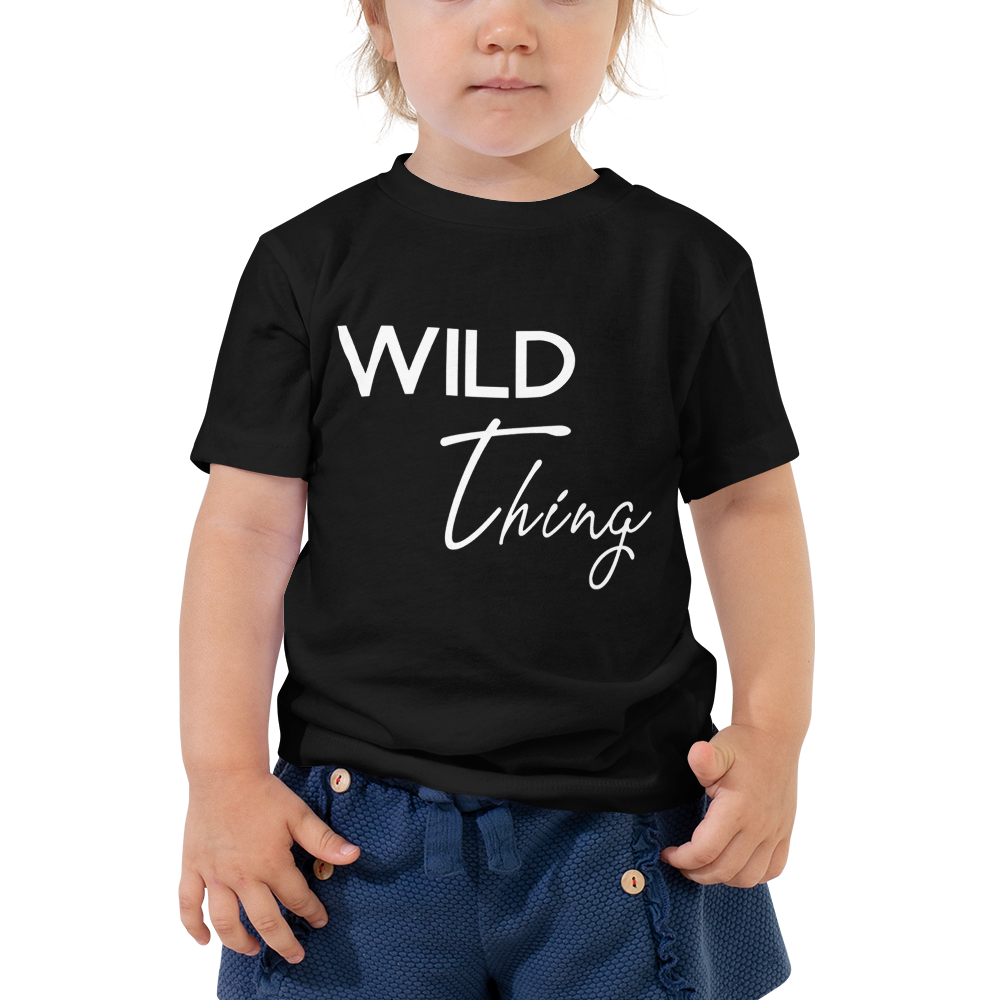 Wild Thing Toddler Short Sleeve Tee