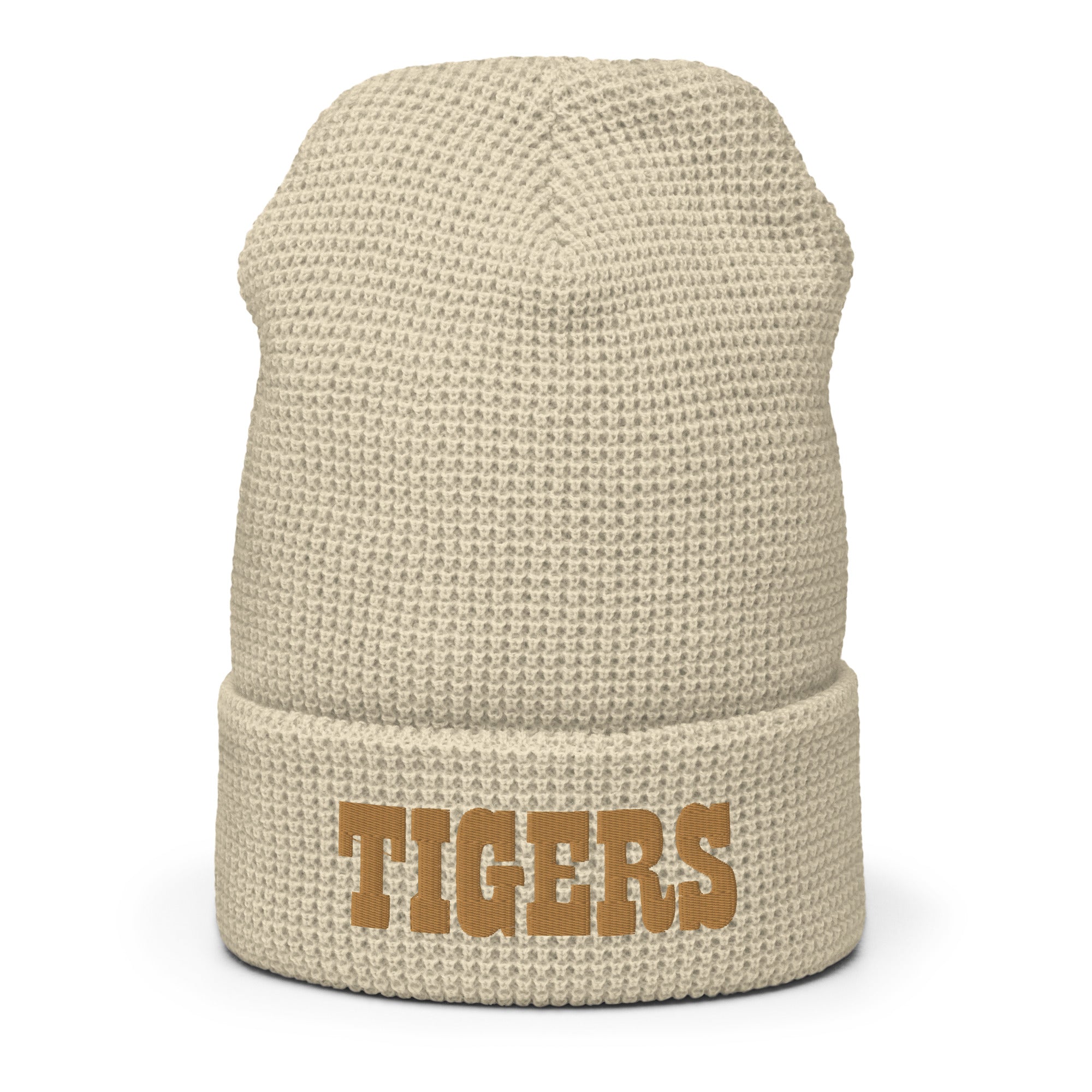 TIGERS - Puff Embroidered - Waffle beanie